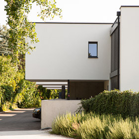 4 maisons à cour, Chêne-Bourg, 2017